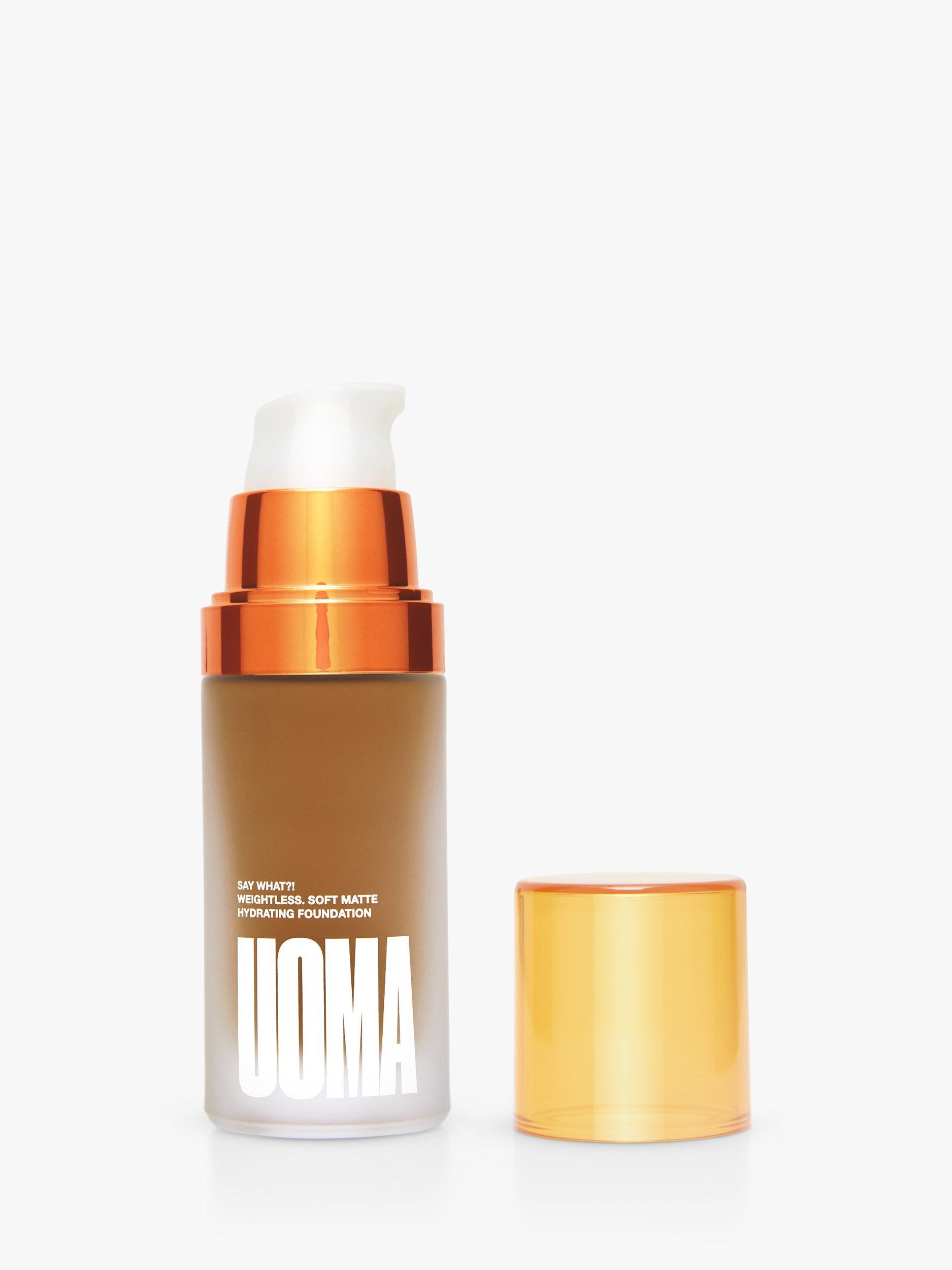 UOMA Beauty Say What?! Foundation, Brown Sugar T1N