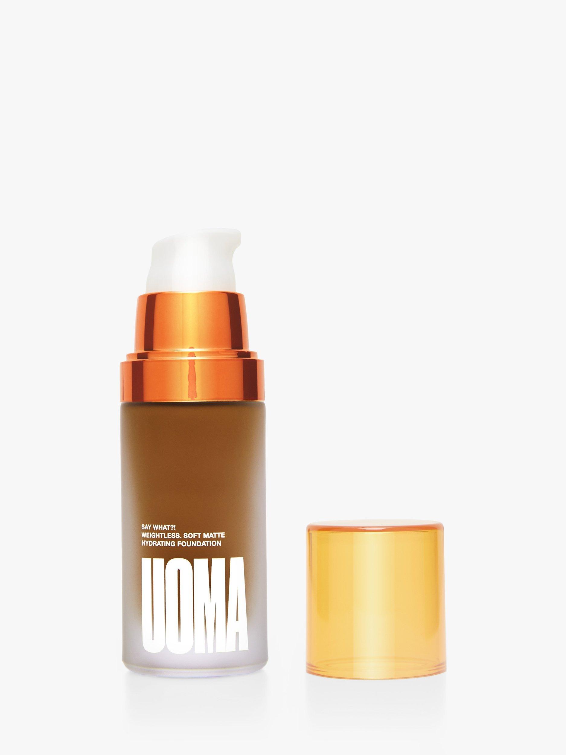 UOMA Beauty Say What?! Foundation, Brown Sugar T3C