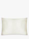 John Lewis Organic Mulberry Silk Standard Pillowcase, Natural Cream