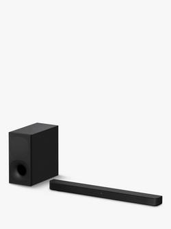 Sony HT-SD40 Bluetooth Soundbar with Wireless Subwoofer - view 2, Black