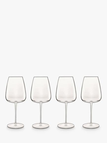 Luigi Bormioli Talismano Red Wine Glass, Set of 4, 700ml, Clear, Clear