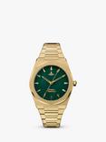 Vivienne Westwood VV244GRGD Women's Limehouse Bracelet Strap Watch, Gold/Dark Green