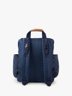 Skip Hop Forma Quilted Changing Backpack, Navy - view 2, Navy