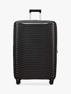 Samsonite Upscape 4-Wheel 81cm Expandable Large Suitcase - view 2, Black