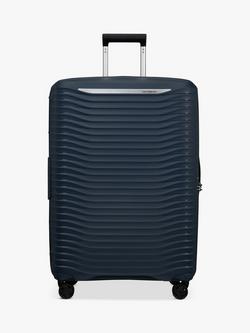 Samsonite Upscape 4-Wheel 75cm Expandable Large Suitcase - view 2, Blue Nights