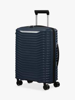 Samsonite Upscape 4-Wheel 55cm Expandable Cabin Case, Blue Nights