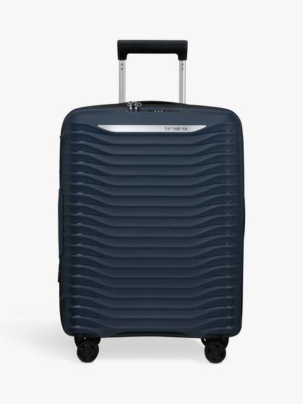 Samsonite Upscape 55cm, 40cm Wide Expandable 4-Wheel Cabin Case, 45L - view 2, Blue Nights