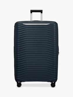 Samsonite Upscape 4-Wheel 81cm Expandable Large Suitcase - view 2, Blue Nights
