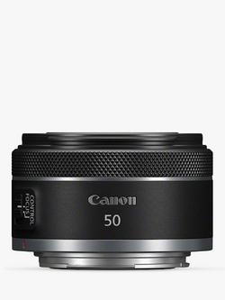 Canon RF 50mm f/1.8 STM Lens, Black