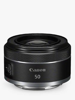 Canon RF 50mm f/1.8 STM Lens - view 2, Black