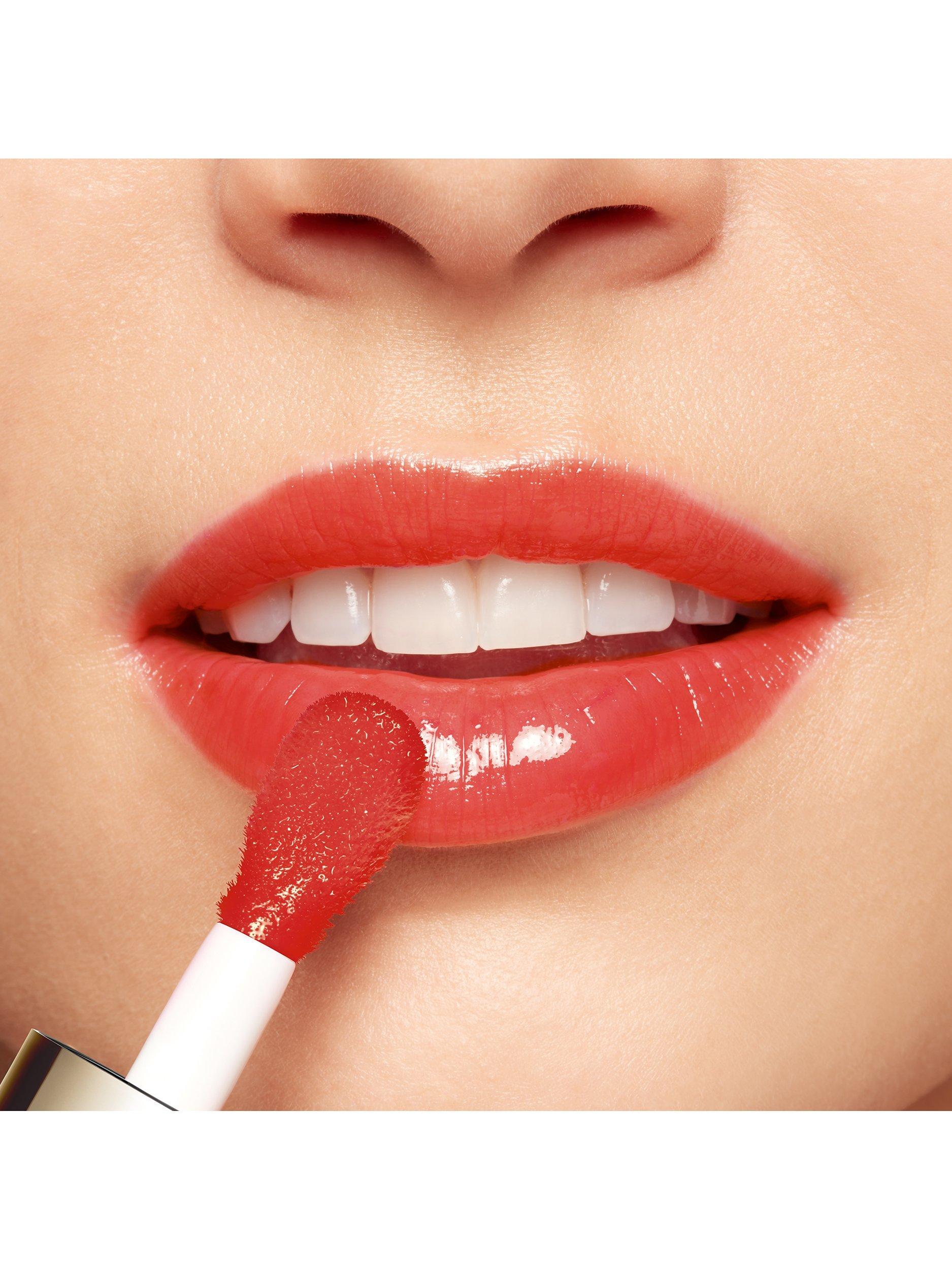 Product image 4 of 6, which shows Clarins Lip Comfort Oil, 08 Strawberry