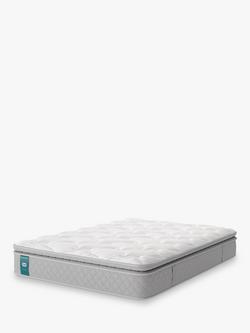 Sealy Enhance Bloomsbury Geltex Mattress, Softer/Regular Tension, Double, White
