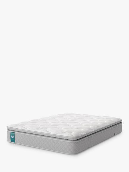 Sealy Enhance Bloomsbury Geltex Mattress, Softer/Regular Tension, Single, White