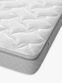 Sealy Enhance Bloomsbury Geltex Mattress, Softer/Regular Tension, Single - view 2, White