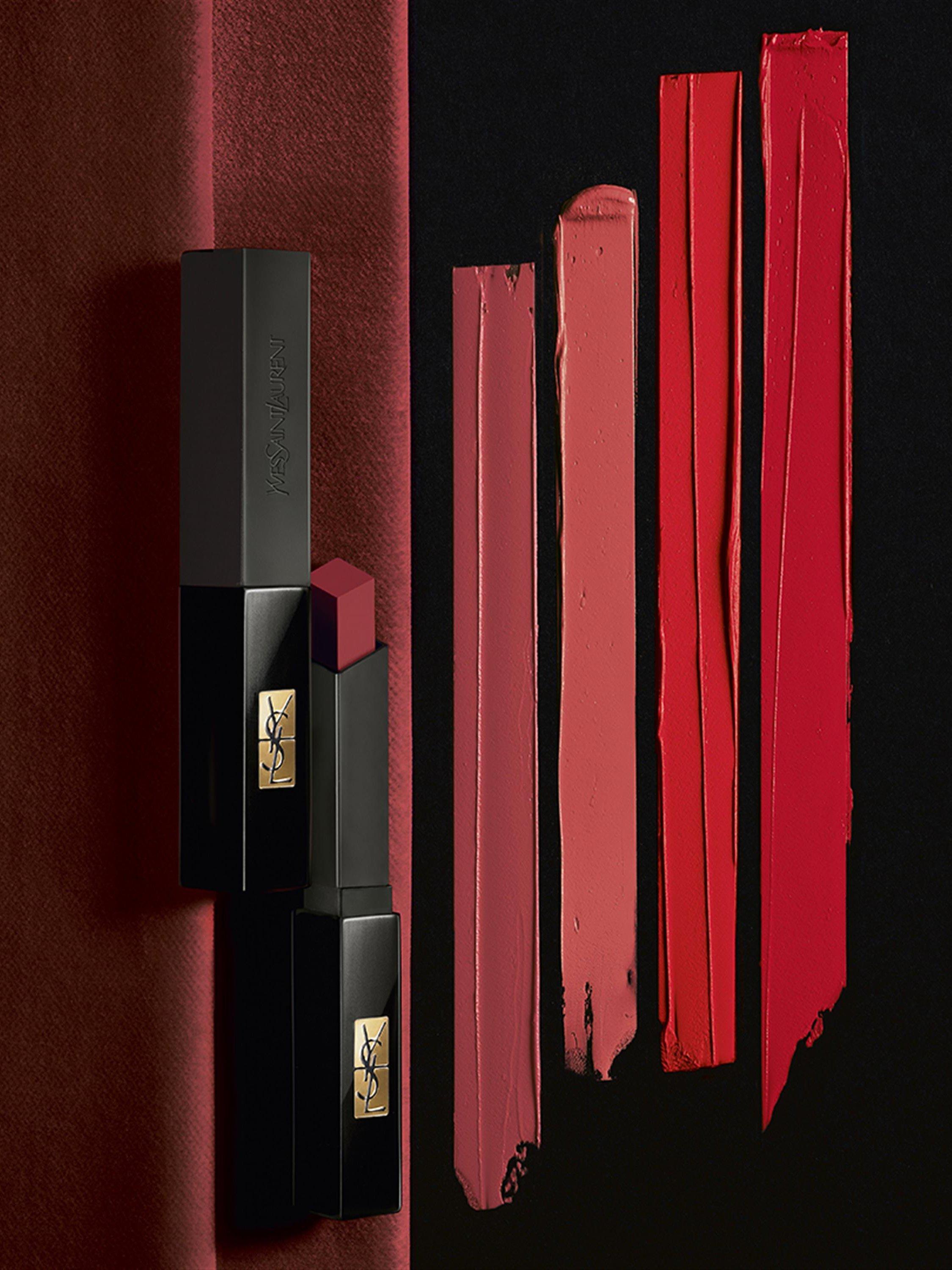 Product image 6 of 6, which shows Yves Saint Laurent Rouge Pur Couture The Slim Velvet Radical Lipstick, 1966 Rouge Libre