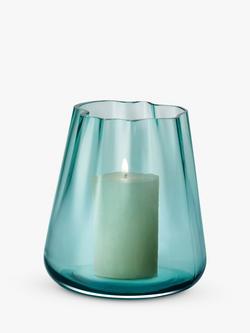 LSA International Lagoon Vase/Lantern, H18.5cm - view 2, Green