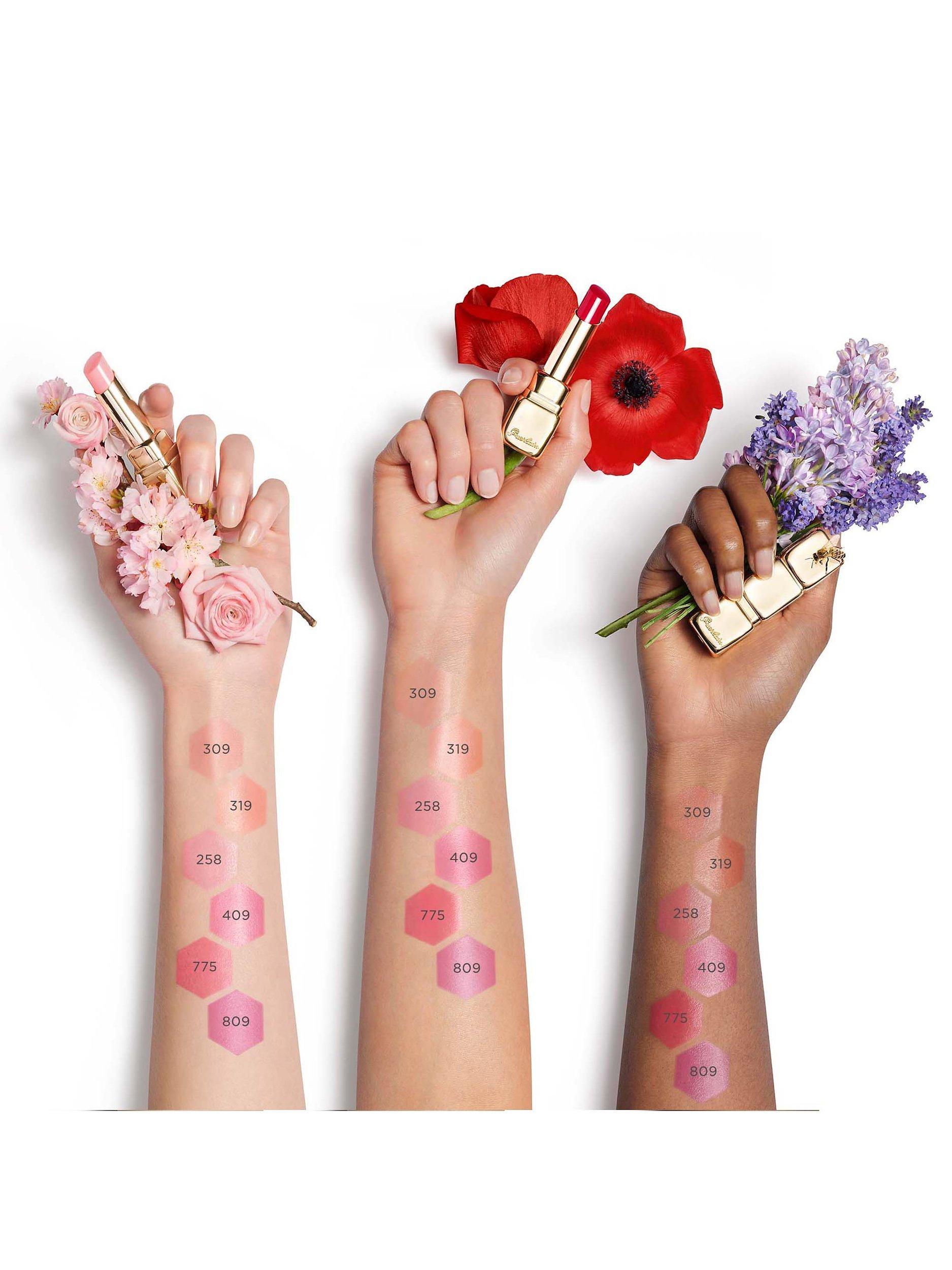 Product image 5 of 11, which shows Guerlain Kiss Kiss Bee Glow Lip Balm, 809 Lavander Glow