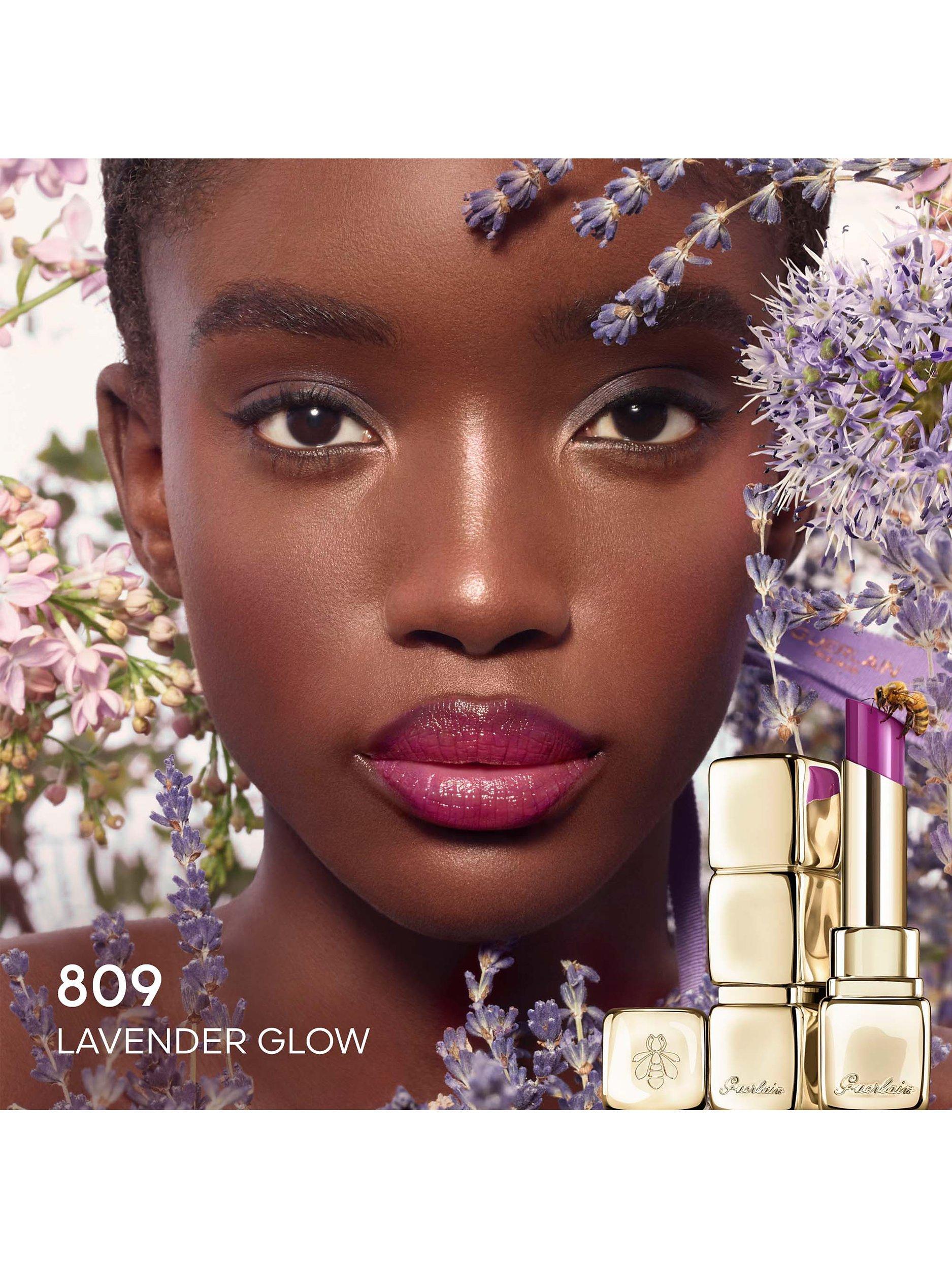 Product image 8 of 11, which shows Guerlain Kiss Kiss Bee Glow Lip Balm, 809 Lavander Glow