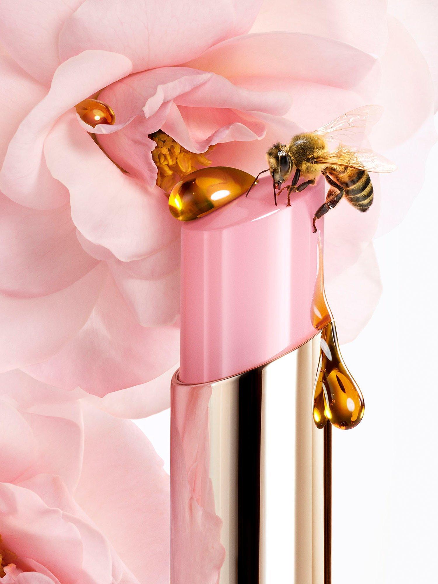 Product image 6 of 11, which shows Guerlain Kiss Kiss Bee Glow Lip Balm, 775 Poppy Glow