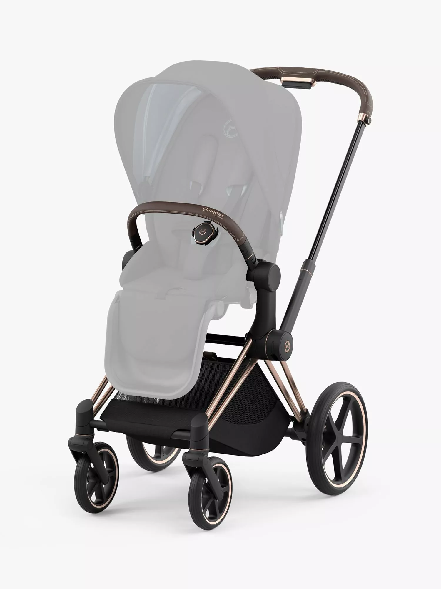 Cybex Priam Pushchair Chassis Rose Gold