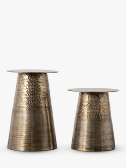 Gallery Direct Langley Side Tables, Set of 2, Gold - view 2, Gold