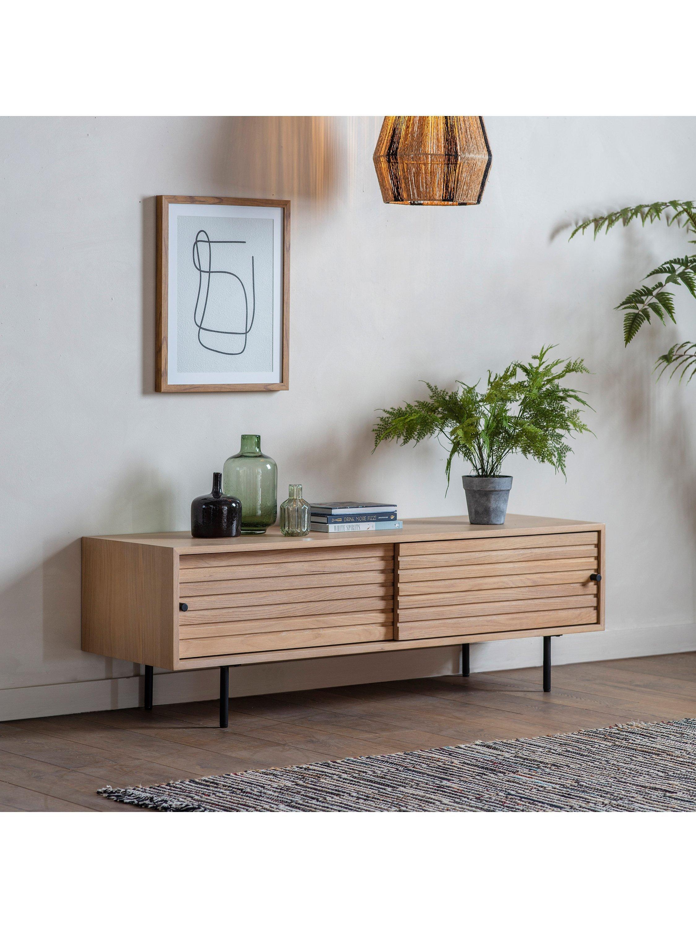 Gallery Direct Foxley TV Stand, Oak