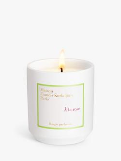 Maison Francis Kurkdjian À La Rose Scented Candle, 280g, 