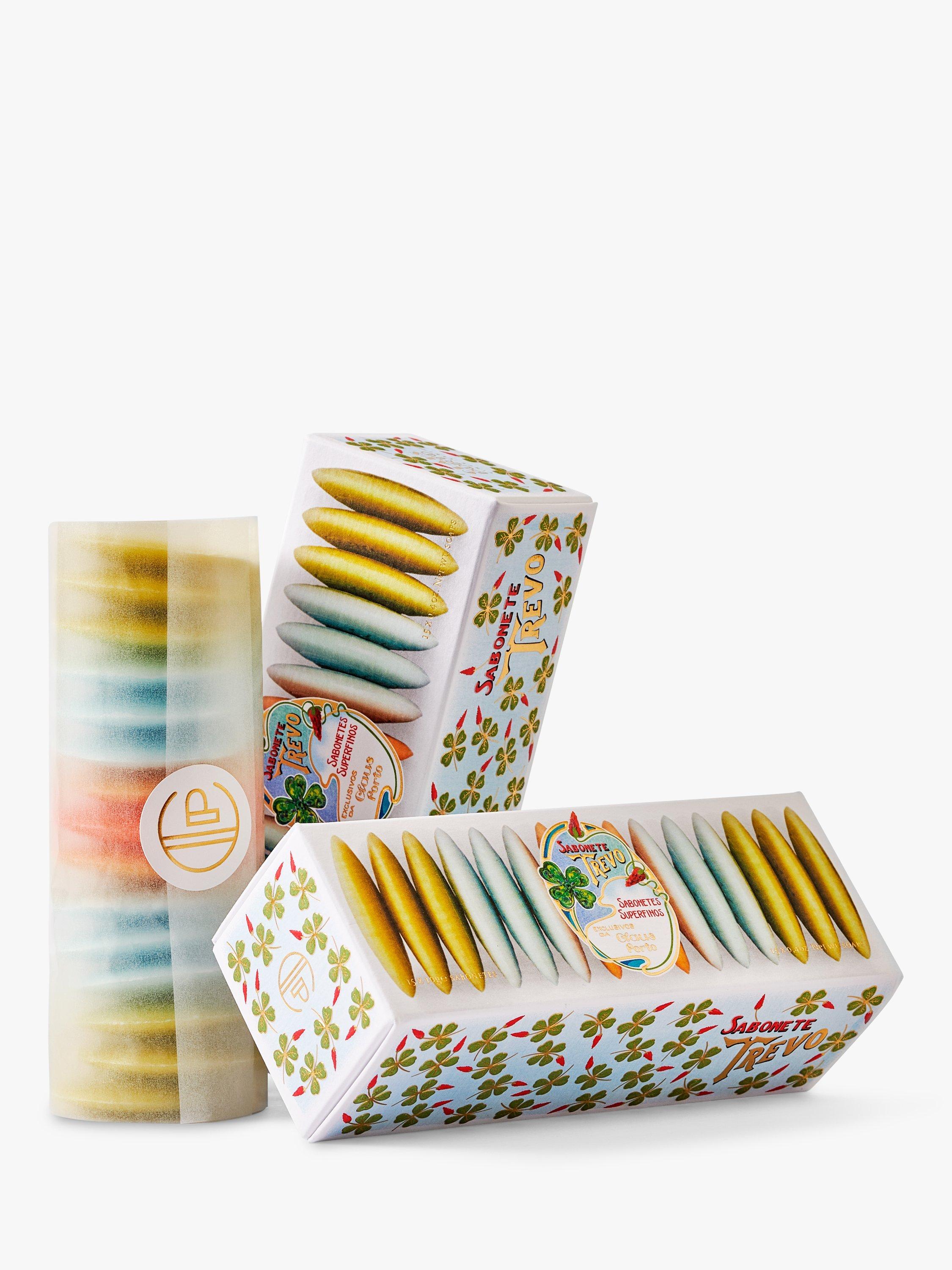 Claus Porto Trevo Guest Soap Box, 15 x 10g