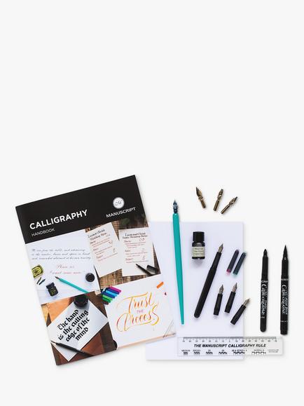 Manuscript Hanging Box Class Calligraphy Set - view 2, Multi