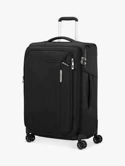 Samsonite Respark 4-Wheel 67cm Expandable Medium Suitcase, Ozone Black