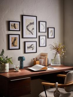 John Lewis Gallery Set Multi-aperture Wood Photo Frames & Mounts, 7 Photo - view 2, Black