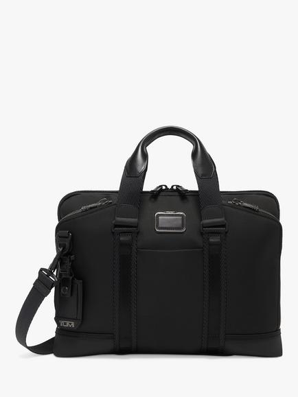 TUMI Alpha Bravo Academy Briefcase, Black