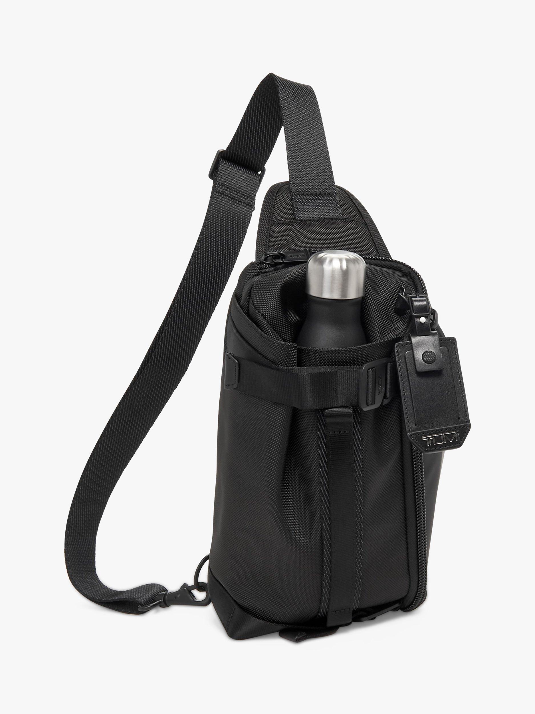 Product image 6 of 7, which shows TUMI Platoon Sling Bag, Black