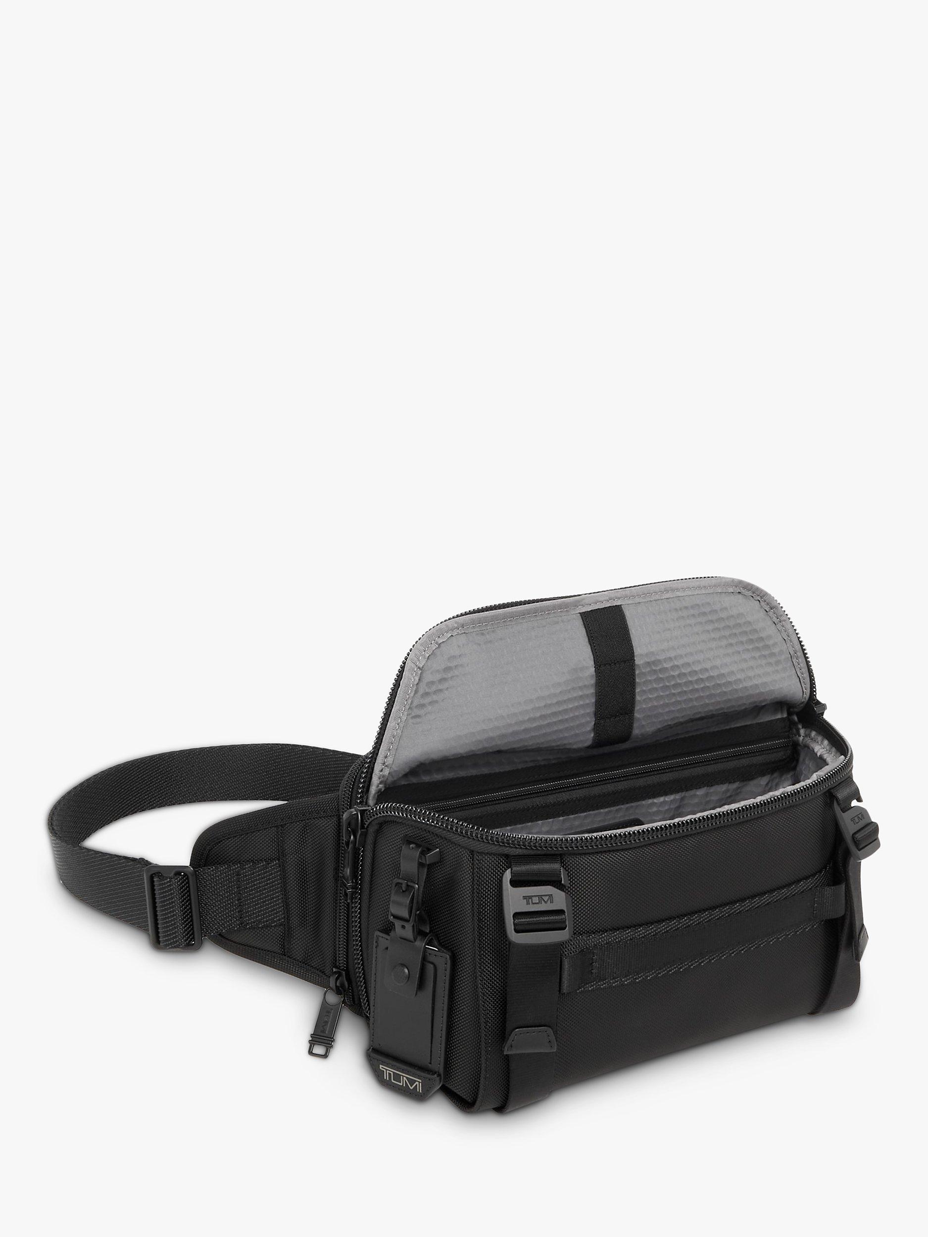 Product image 7 of 7, which shows TUMI Platoon Sling Bag, Black