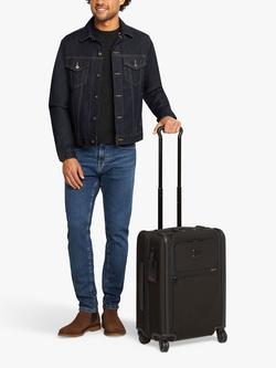 TUMI Continental USB Expanding Suitcase, Black - view 2, Black