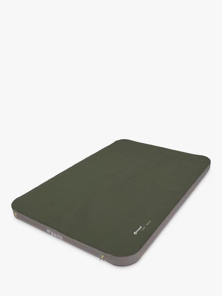 Outwell Dreamhaven 10cm Self-Inflating Double Camping Mat, Green, Green
