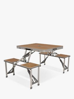 Outwell Dawson Folding Picnic Table, Neutrals
