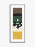 Tate + John Lewis Victor Pasmore 'Hear the Sound of a Magic Tune' Wood Framed Print & Mount, 103 x 43cm