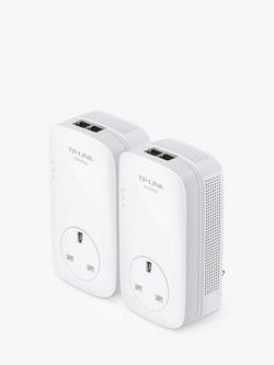 TP-Link TL-PA9020P Gigabit Passthrough Powerline Starter Kit, AV2000 - view 2, White