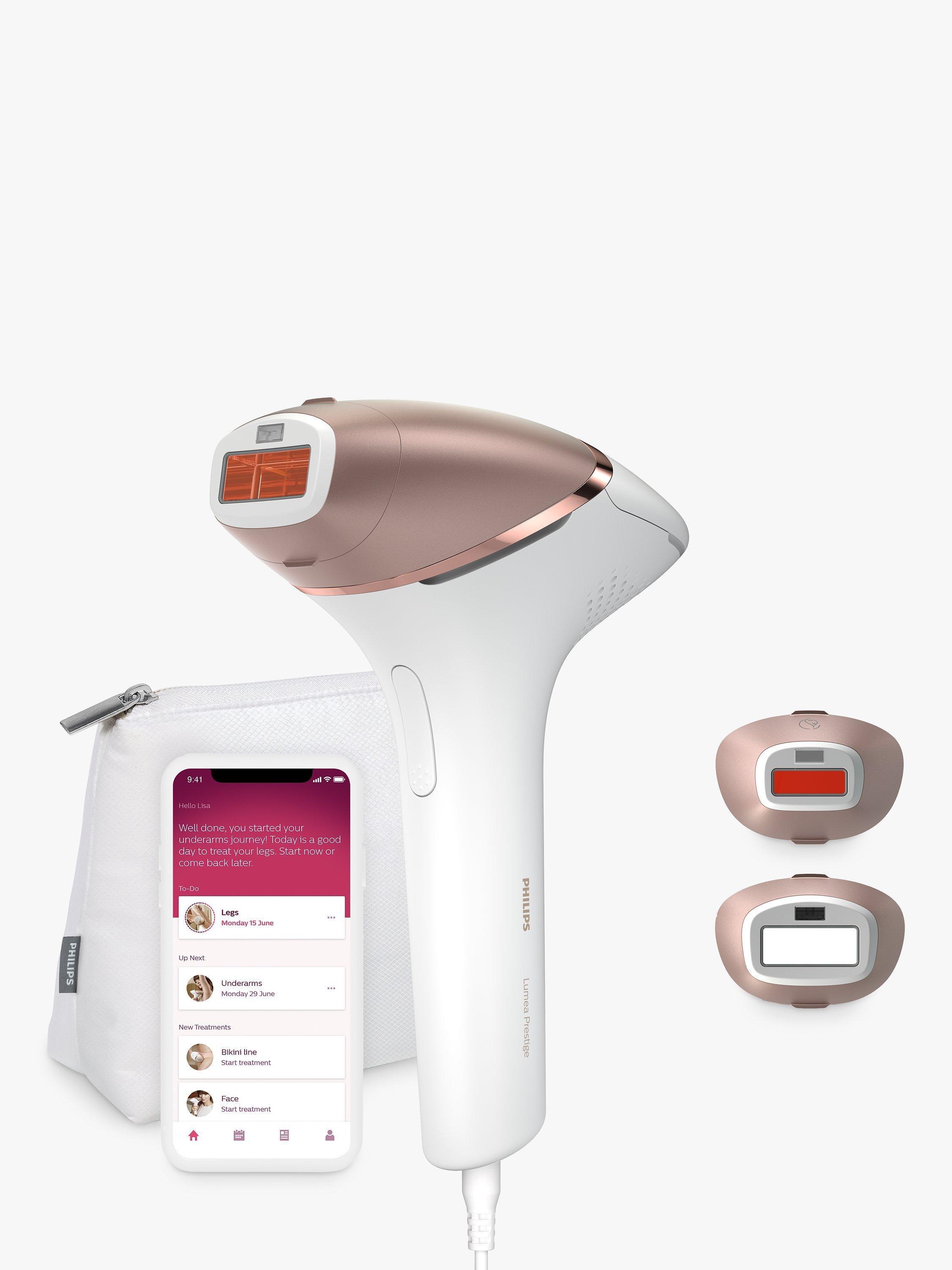 Philips Lumea BRI945 00 8000 Series Corded IPL with 2 attachments for Body Face White
