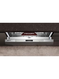 Neff N70 S187TC800E Fully Integrated Dishwasher with Zeolith Drying, Stainless Steel - view 2, Stainless Steel