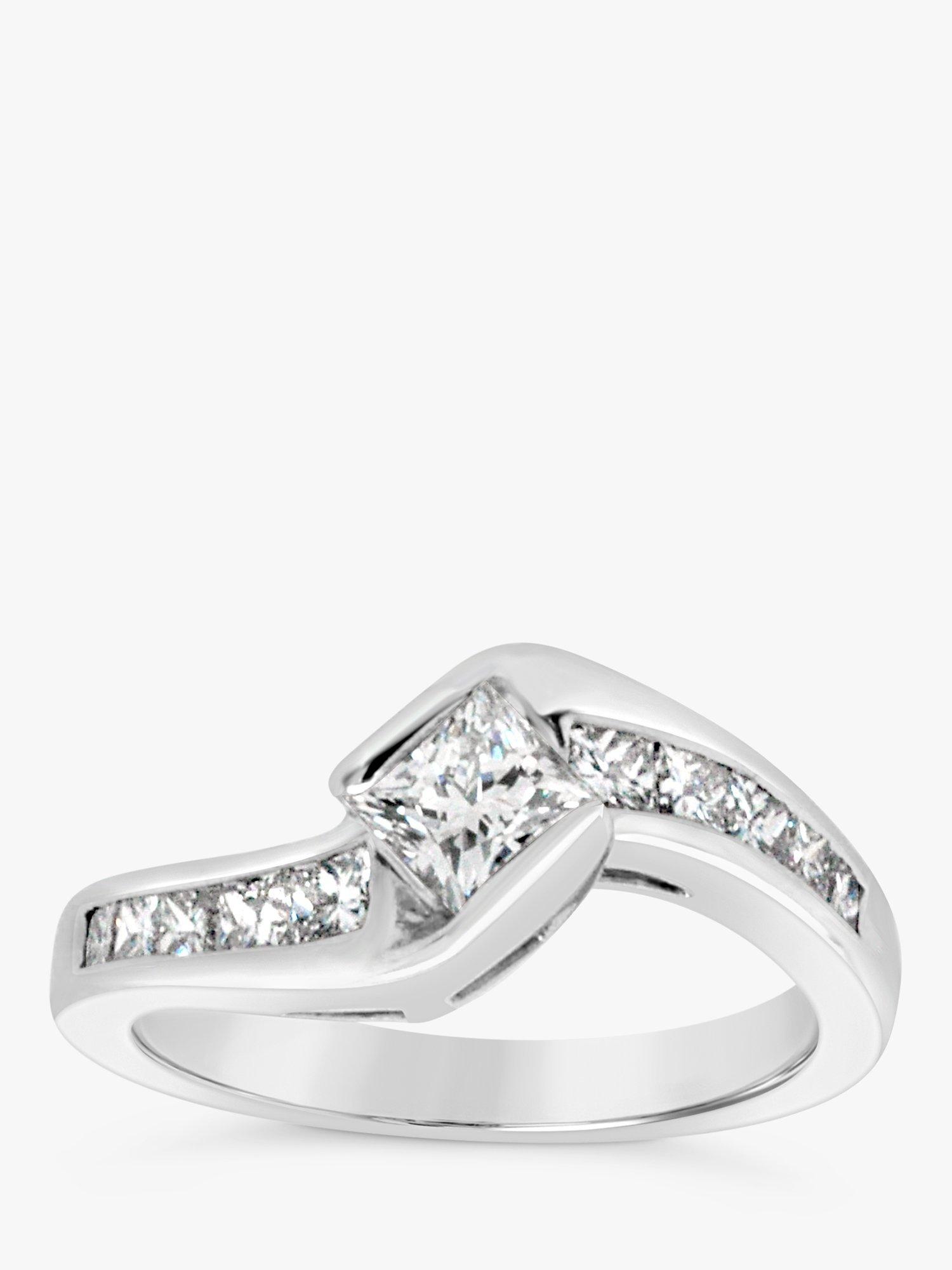 Product image 2 of 4, which shows Milton & Humble Jewellery Pre-Loved 950 Platinum Diamond Ring
