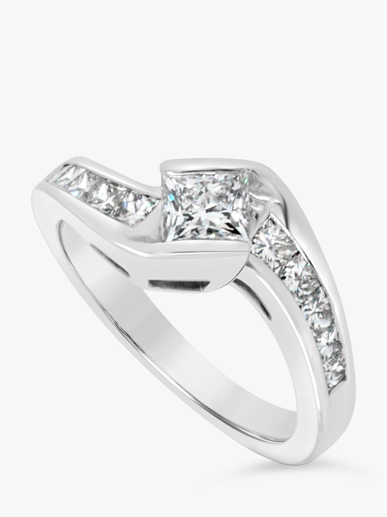 Product image 3 of 4, which shows Milton & Humble Jewellery Pre-Loved 950 Platinum Diamond Ring