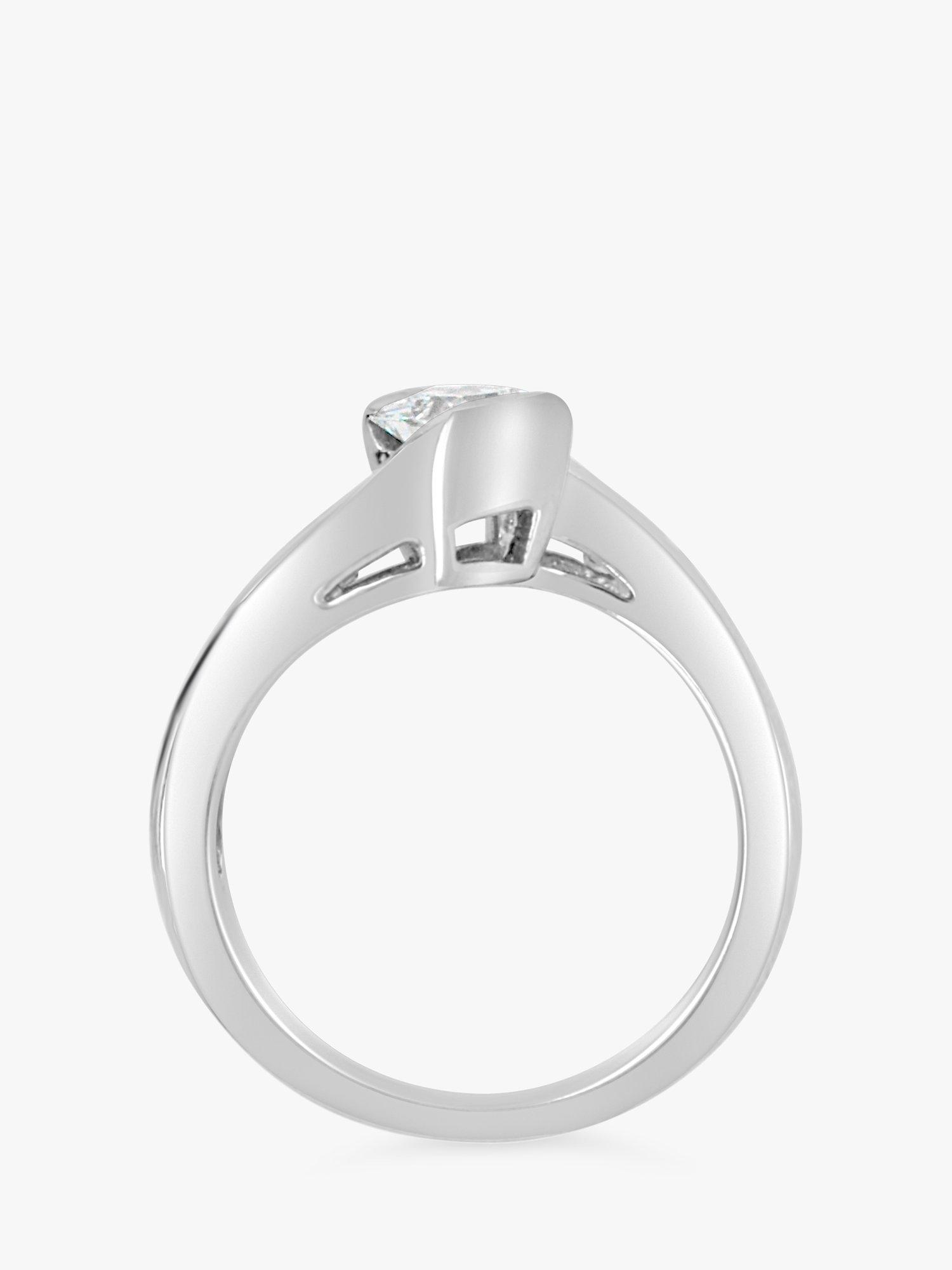 Product image 4 of 4, which shows Milton & Humble Jewellery Pre-Loved 950 Platinum Diamond Ring
