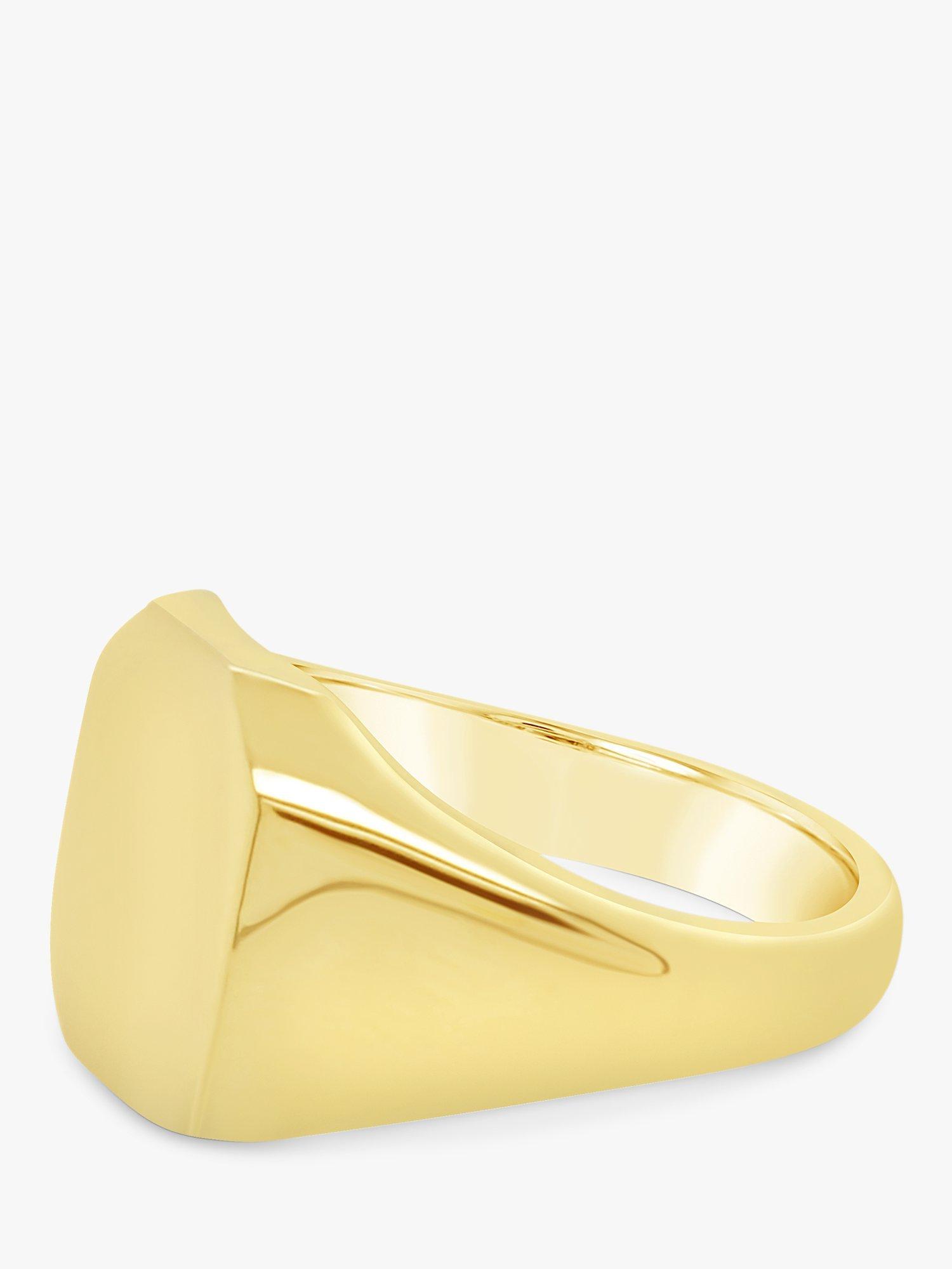 Milton & Humble Jewellery Pre-Loved 18ct Yellow Gold Signet Ring