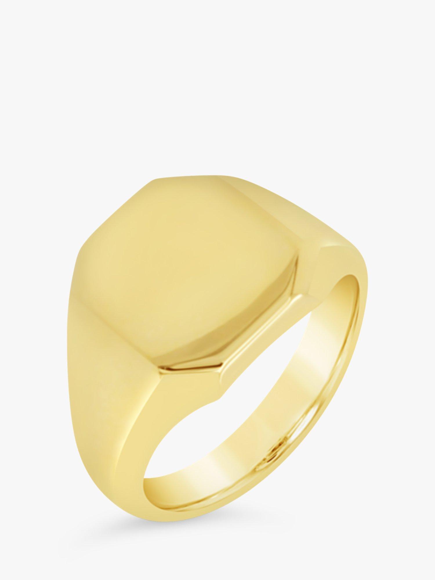 Milton & Humble Jewellery Pre-Loved 18ct Yellow Gold Signet Ring