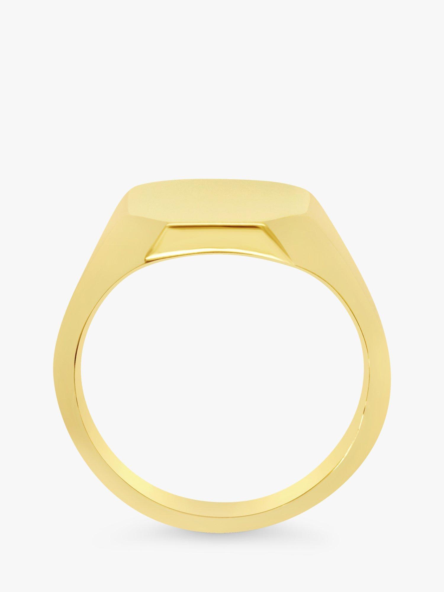 Milton & Humble Jewellery Pre-Loved 18ct Yellow Gold Signet Ring
