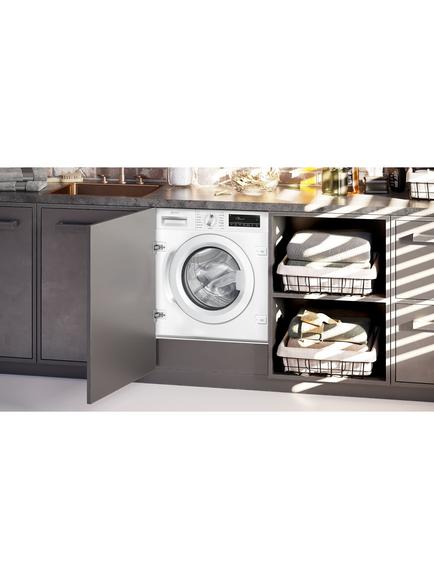 Neff N90 W544BX2GB Integrated Washing Machine, 8kg Load, 1400rpm Spin, White - view 2, White