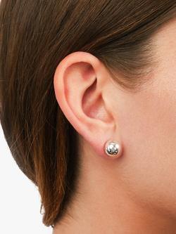 Lauren Ralph Lauren Simple Stud Earrings - view 2, Silver