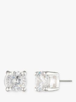 Lauren Ralph Lauren Simple Cubic Zirconia Stud Earrings, Silver, Silver